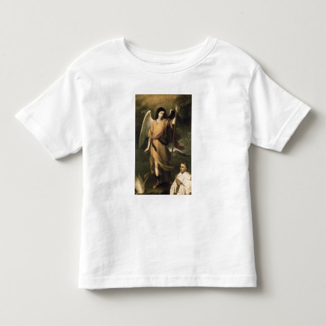 Camiseta Infantil Raphael do arcanjo com Bishop Domonte (Frente)