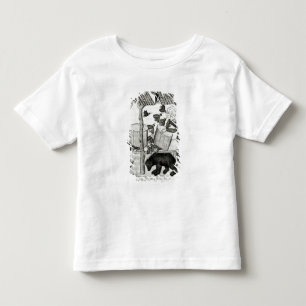 Camiseta Infantil Recolhendo o mel