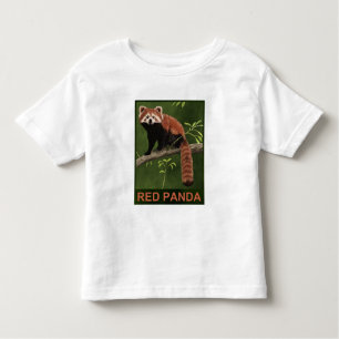Camiseta Infantil Red Panda