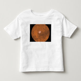 Camiseta Infantil Região do mare australe de Marte