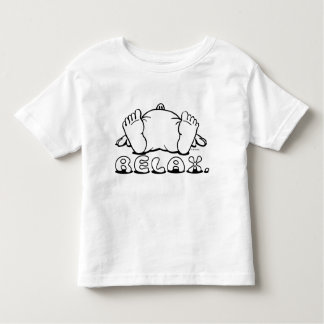 Camiseta Infantil Relaxe os miúdos T
