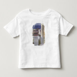 Camiseta Infantil Relógios do St. Genevieve sobre a cidade do sono
