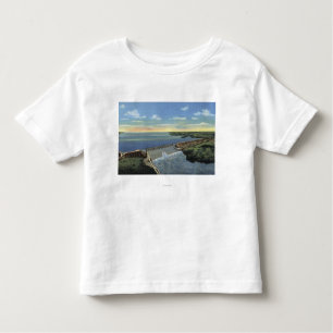 Camiseta Infantil Represa de John Martin (Caddoa) através de