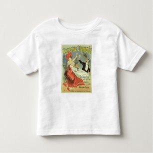Camiseta Infantil Reprodução de uma propaganda de poster 'o Taverne