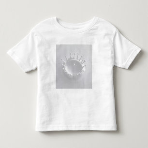 Camiseta Infantil Respingo do leite