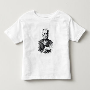 Camiseta Infantil Retrato de auto, 1729