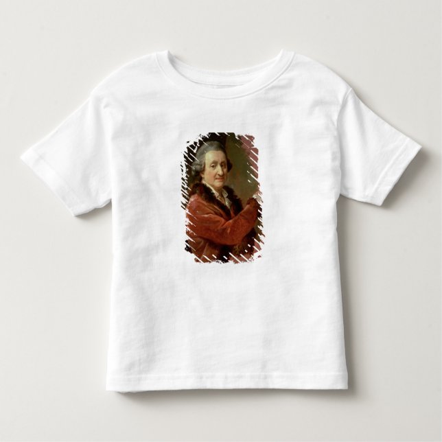 Camiseta Infantil Retrato de auto, 1773-87 (óleo em canvas) (Frente)