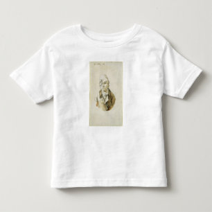 Camiseta Infantil Retrato de auto com o remendo do boné e do olho