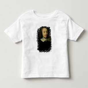 Camiseta Infantil Retrato de Blaise Pascal
