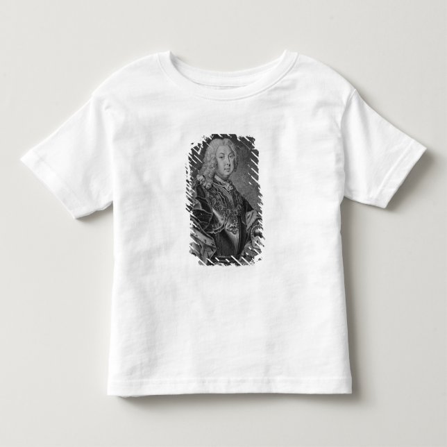 Camiseta Infantil Retrato de Frederick III (Frente)