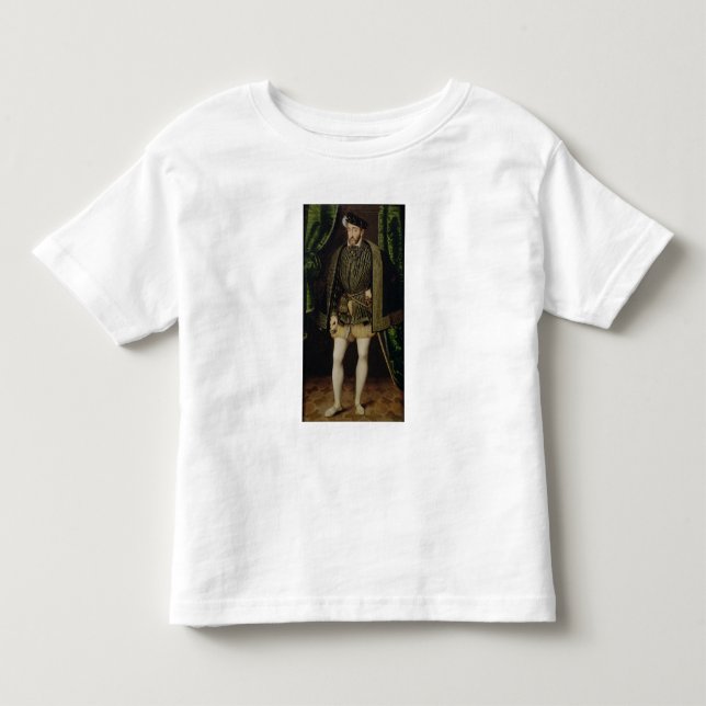 Camiseta Infantil Retrato de Henri II (Frente)