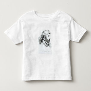 Camiseta Infantil Retrato de John Lewis Burckhardt
