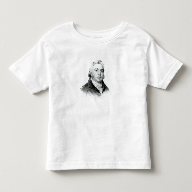 Camiseta Infantil Retrato de Samuel Taylor Coleridge (Frente)