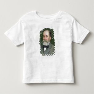 Camiseta Infantil Retrato do Santo-Saens 1903 de Camilo