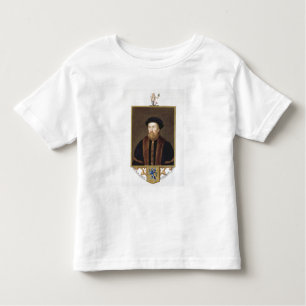 Camiseta Infantil Retrato do senhor John Pedreiro (1503-66) 'das