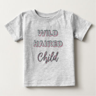 Camiseta Infantil Retrô de Cabelo Selvagem