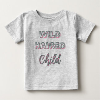 Camiseta Infantil Retrô de Cabelo Selvagem
