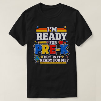 Camiseta Infantil Retro Divertida para Pré-Escola