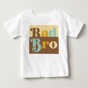 Camiseta Infantil Retro Rad Bro Big Brother