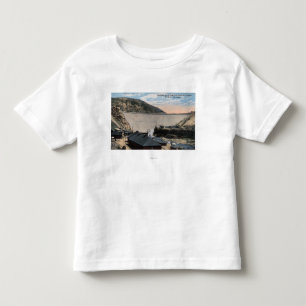 Camiseta Infantil Rio de Boise e represa da rocha da seta do