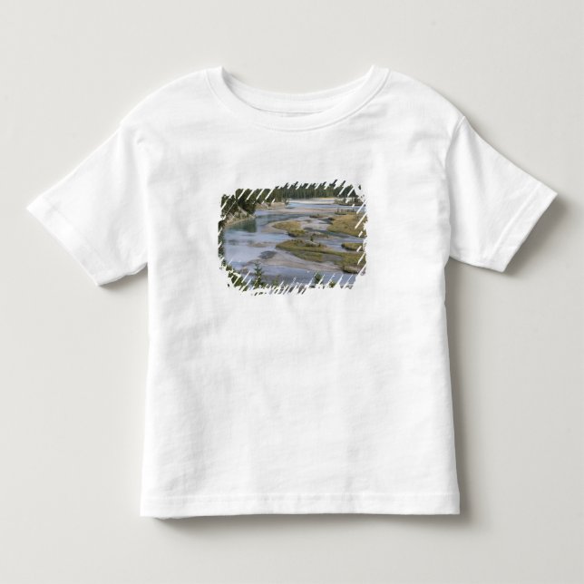 Camiseta Infantil Rios atravessam uma seção baixa de Jasper (Frente)