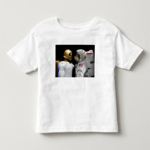 Camiseta Infantil Robonaut 2, uns dexterous, hel 3 do astronauta do
