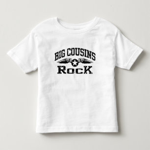 Camiseta Infantil Rocha grande dos primos