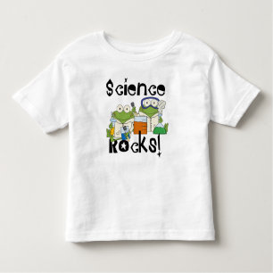 Camiseta Infantil Rochas da ciência dos sapos