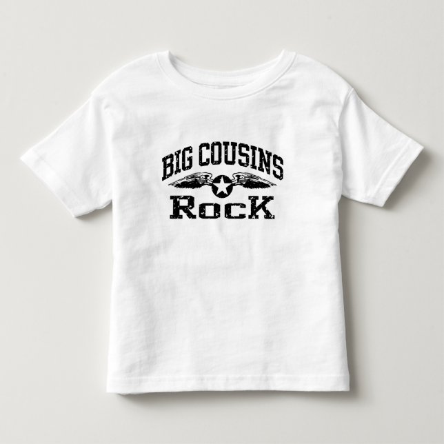Camiseta Infantil Rock dos grandes primos (Frente)