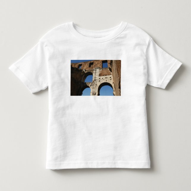 Camiseta Infantil Roman Art. O Colosseum ou Flavian 5 (Frente)