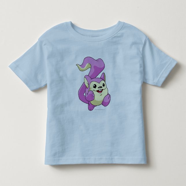 Camiseta Infantil Rosa de Meerca (Frente)