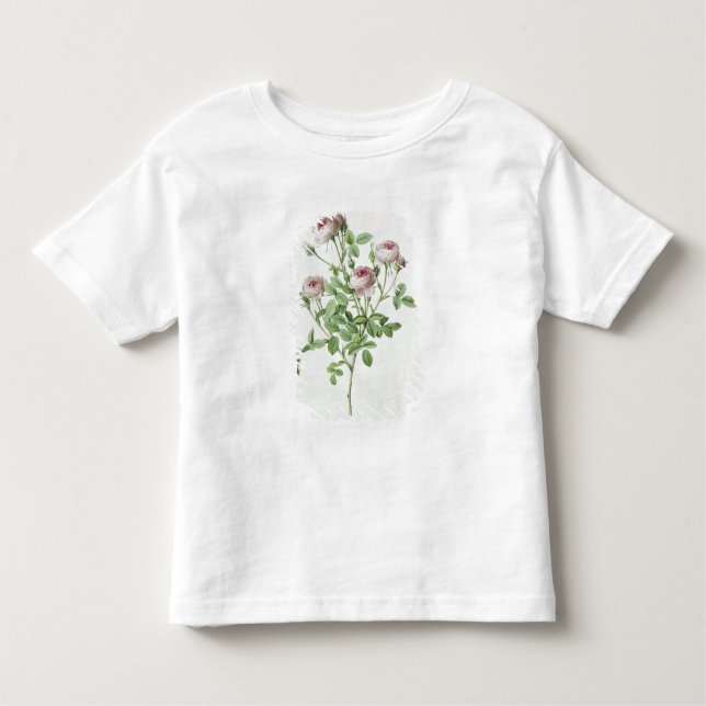 Camiseta Infantil Rosa Pomponia, 'dos rosas de Les (Frente)