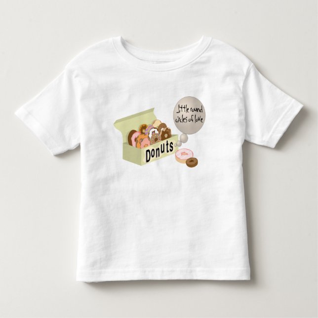 CAMISETA INFANTIL ROSQUINHA LOVE (Frente)