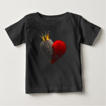 Camiseta Infantil Royal Heart Kids | Gráfico de Co