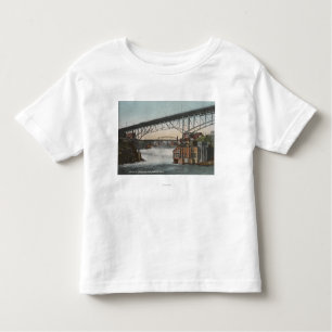 Camiseta Infantil Rua de Spokane, Washington - de Monroe