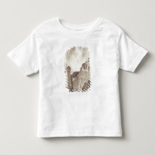 Camiseta Infantil Ruína do convento do St. Botolph, Colchester,