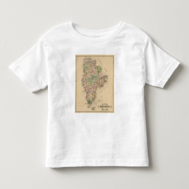 Camiseta Infantil Saco, Biddeford (Frente)