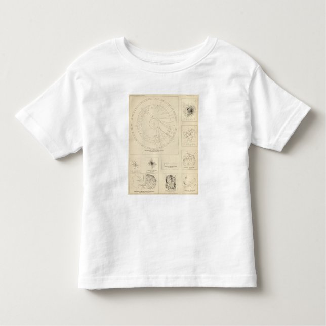 Camiseta Infantil Seismograms 3 de Califórnia (Frente)