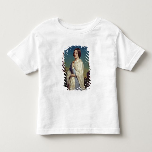 Camiseta Infantil Senhora Edouard Dubufe 1842 (Frente)