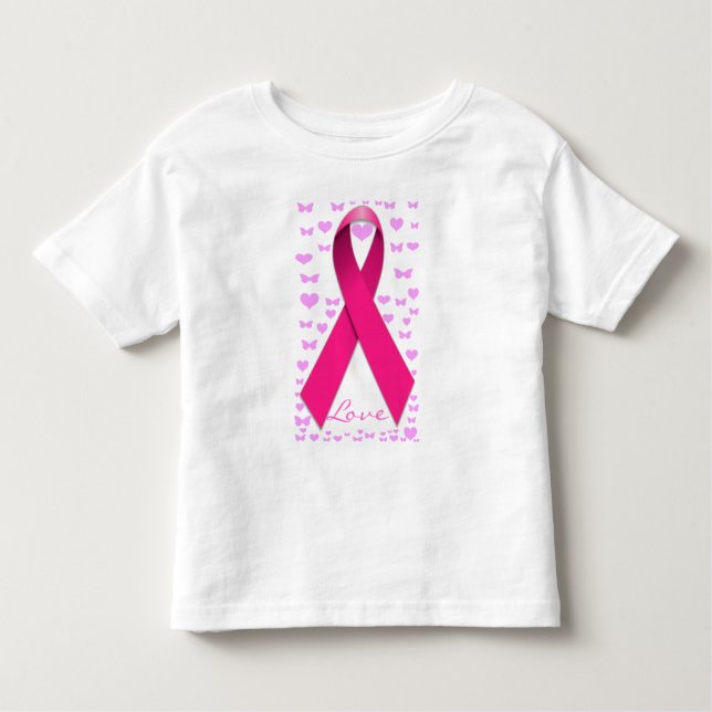 Camiseta Infantil Sensibilização do Cancer da Mama_ (Frente)