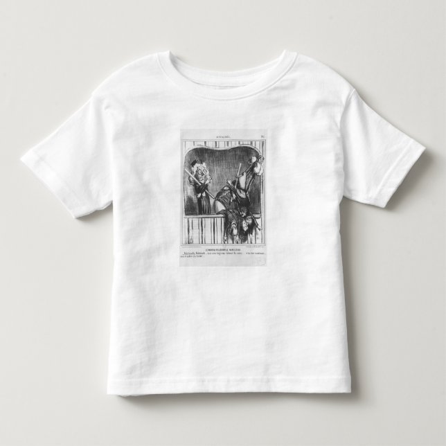 Camiseta Infantil Série "Actualites", o napolitana novo (Frente)