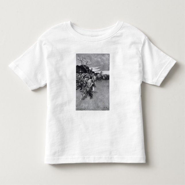 Camiseta Infantil Seu exército quebrou acima weeping e sobbing (Frente)