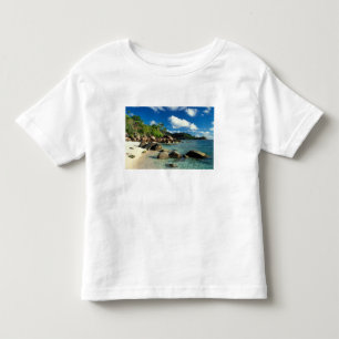 Camiseta Infantil Seychelles, Ilha de Mahe, Praia de Anse Royale. 3