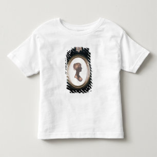 Camiseta Infantil Silhueta de Cassandra Austen, c.1809