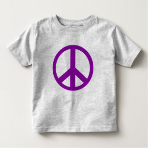 Camiseta Infantil Símbolo de Paz Roxo T shirts, Hoodies, Mugs