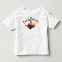 Camiseta Infantil Só Estou Aqui pela Serotonina | 