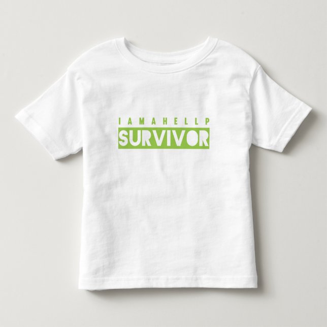 Camiseta Infantil Sobrevivente de HELLP (Frente)