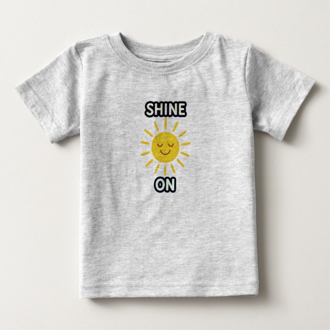 Camiseta Infantil Sol Radiante (Frente)