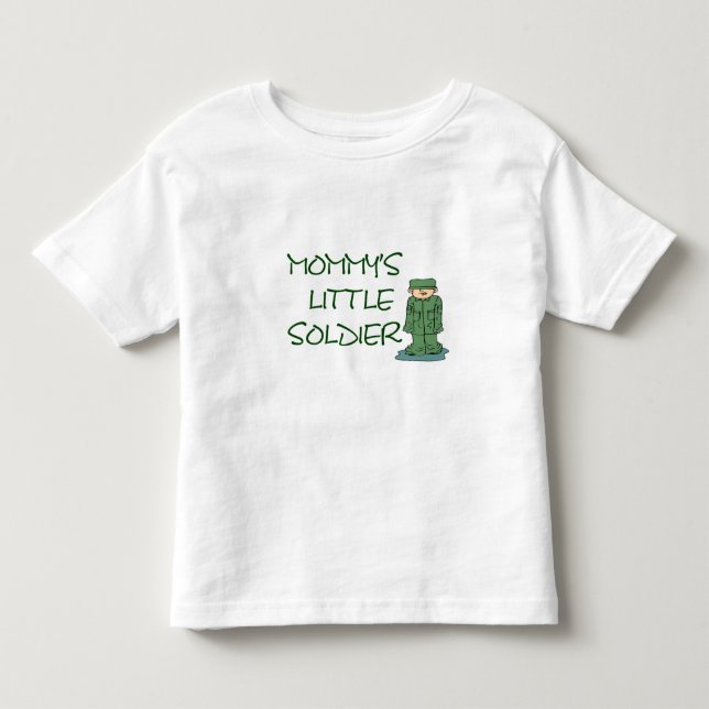 Camiseta Infantil Soldado pequeno de Mommys (Frente)