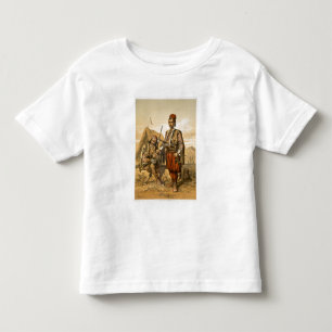 Camiseta Infantil Soldados de infantaria turcos no exército do